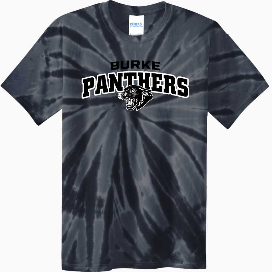BURKE CENTRAL HIGH SCHOOL PANTHERS <span class="pdp-name-mascot">BURKE PANTHERS</span> Port & Company Men's Tie-Dye T-Shirt