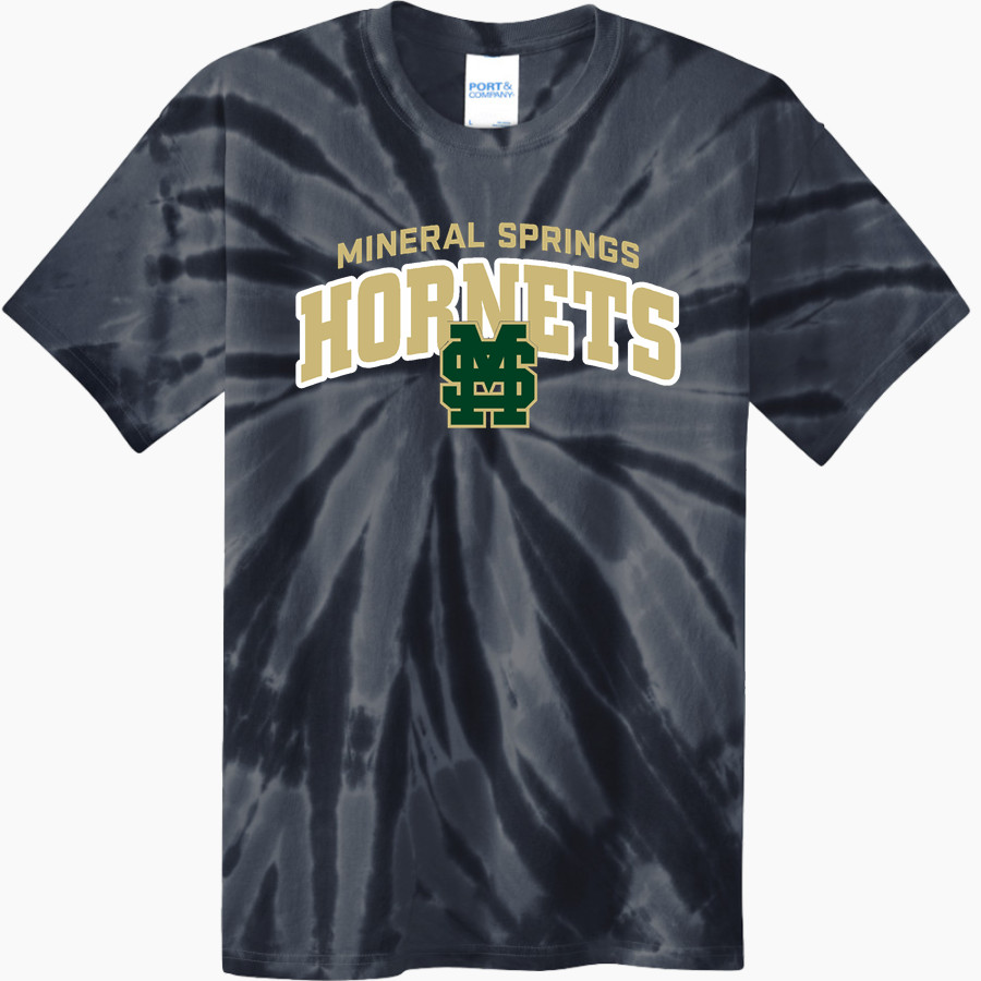 MINERAL SPRINGS HIGH SCHOOL HORNETS <span class="pdp-name-mascot">MINERAL SPRINGS HORNETS</span> Port & Company Men's Tie-Dye T-Shirt