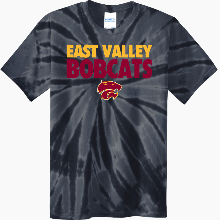 East Valley Bobcats <span class="pdp-name-mascot">East Valley Bobcats</span> Port & Company Men's Tie-Dye T-Shirt
