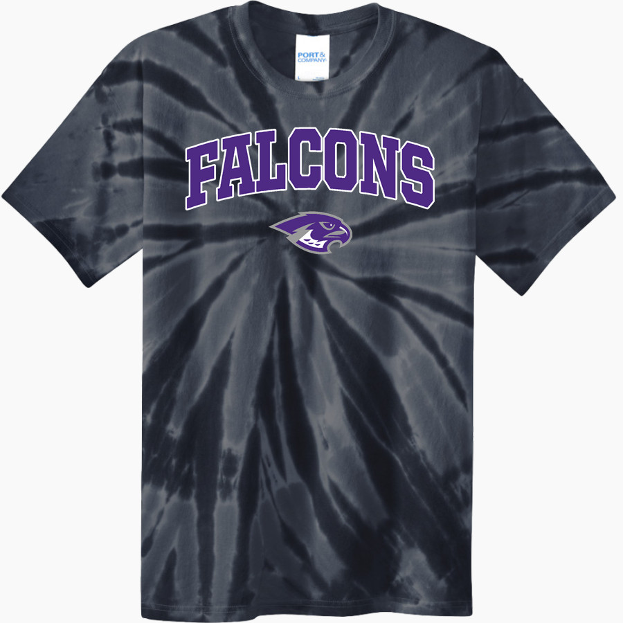 Coudersport Area Falcons Port & Company Men's Tie-Dye T-Shirt