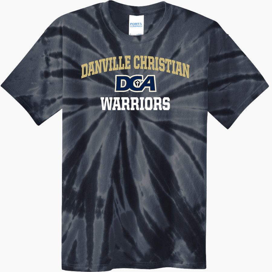 DANVILLE CHRISTIAN ACADEMY WARRIORS <span class="pdp-name-mascot">DANVILLE CHRISTIAN WARRIORS</span> Port & Company Men's Tie-Dye T-Shirt