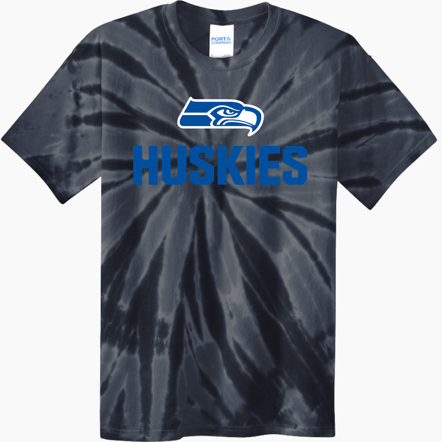 BRIDGEWATER-EMERY HIGH SCHOOL HUSKIES <span class="pdp-name-mascot">BRIDGEWATER - EMERY HUSKIES</span> Port & Company Men's Tie-Dye T-Shirt