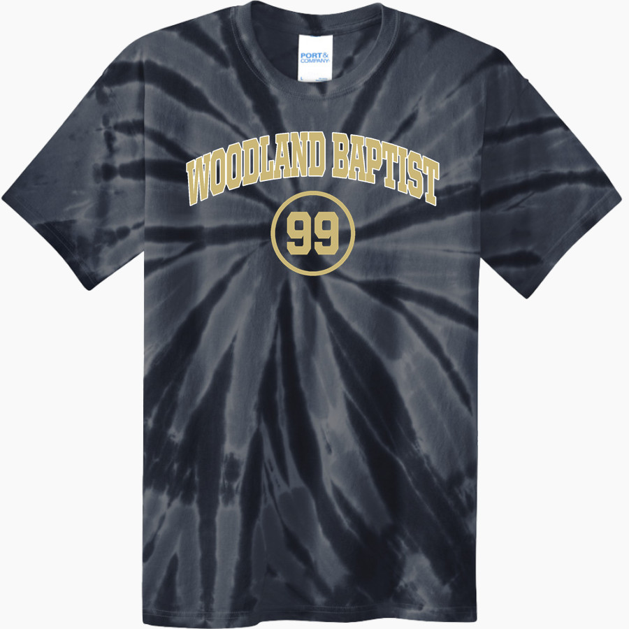 Woodland Baptist Eagles <span class="pdp-name-mascot">Woodland Baptist Christian School Eagles</span> Port & Company Men's Tie-Dye T-Shirt