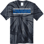 DIME BOX HIGH SCHOOL LONGHORNS <span class="pdp-name-mascot">DIME BOX LONGHORNS</span> Port & Company Men's Tie-Dye T-Shirt Front Thumbnail