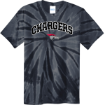 Fishers Chargers <span class="pdp-name-mascot">Fishers Chargers</span> Port & Company Men's Tie-Dye T-Shirt Front Thumbnail