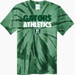 THE SHIPLEY SCHOOL GATORS <span class="pdp-name-mascot">THE SHIPLEY SCHOOL GATORS</span> Port & Company Men's Tie-Dye T-Shirt Front Thumbnail