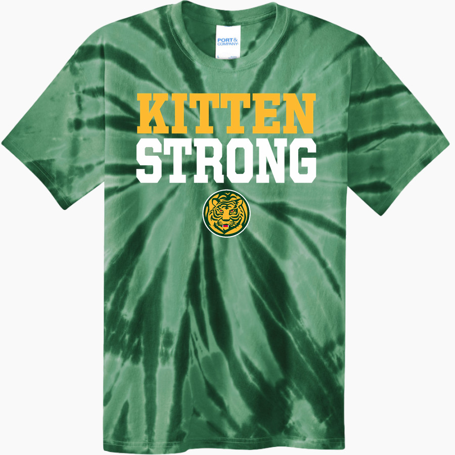 Grambling Kittens Port & Company Men's Tie-Dye T-Shirt
