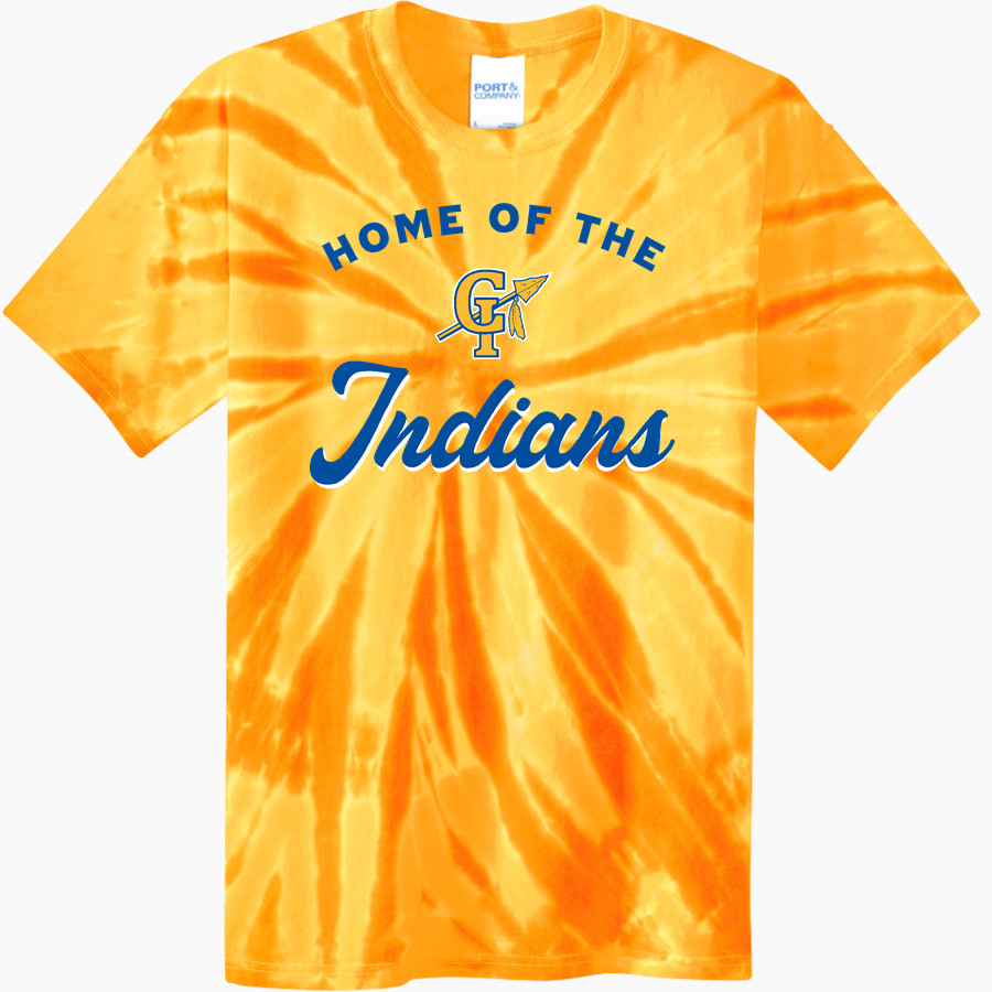 CARLISLE HIGH SCHOOL INDIANS <span class="pdp-name-mascot">CARLISLE INDIANS</span> Port & Company Men's Tie-Dye T-Shirt