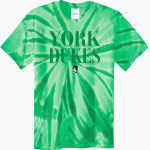 YORK HIGH SCHOOL DUKES <span class="pdp-name-mascot">YORK DUKES</span> Port & Company Men's Tie-Dye T-Shirt Front Thumbnail
