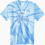 PATRICK HENRY HIGH SCHOOL REBELS <span class="pdp-name-mascot">PATRICK HENRY REBELS</span> Port & Company Men's Tie-Dye T-Shirt Front Thumbnail