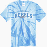 PATRICK HENRY HIGH SCHOOL REBELS <span class="pdp-name-mascot">PATRICK HENRY REBELS</span> Port & Company Men's Tie-Dye T-Shirt Front Thumbnail