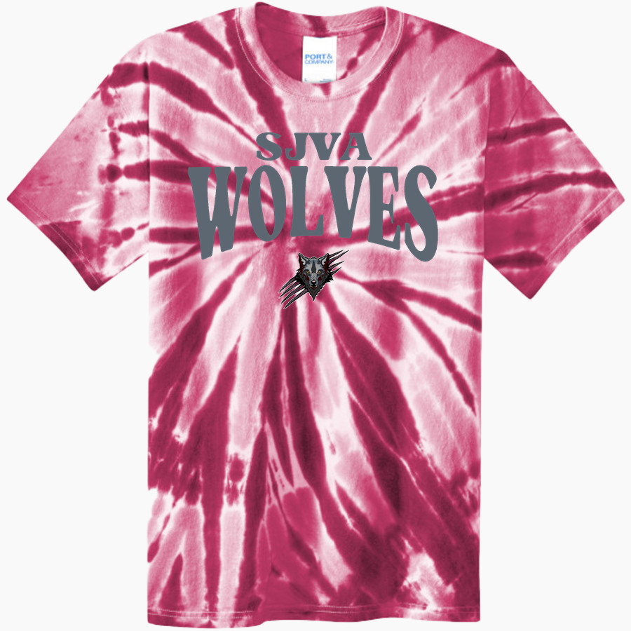 San Jacinto Valley Academy <span class="pdp-name-mascot">San Jacinto Valley Academy Wolves</span> Port & Company Men's Tie-Dye T-Shirt