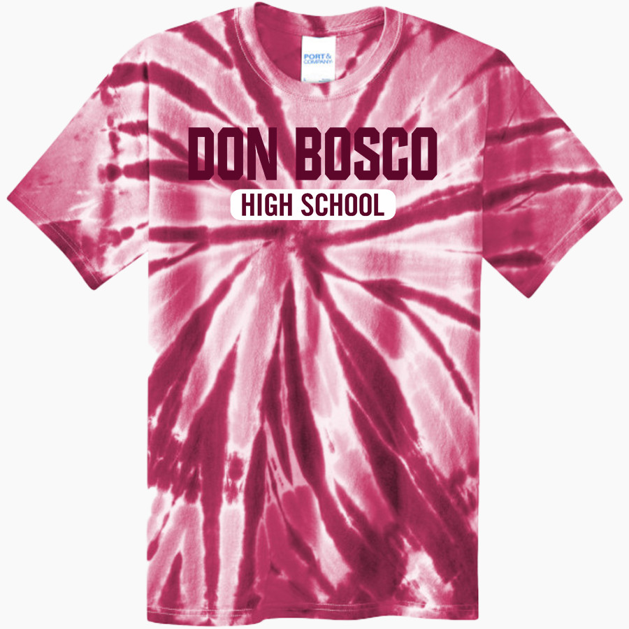 DON BOSCO HIGH SCHOOL IRONMEN <span class="pdp-name-mascot">DON BOSCO IRONMEN</span> Port & Company Men's Tie-Dye T-Shirt