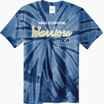 DANVILLE CHRISTIAN ACADEMY WARRIORS <span class="pdp-name-mascot">DANVILLE CHRISTIAN WARRIORS</span> Port & Company Men's Tie-Dye T-Shirt Front Thumbnail