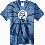 CHICAGO MATH & SCIENCE ACADEMY TITANS <span class="pdp-name-mascot">CHICAGO MATH & SCIENCE TITANS</span> Port & Company Men's Tie-Dye T-Shirt Front Thumbnail