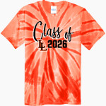 LINDSAY SCHOOL DISTRICT 9 LEOPARDS <span class="pdp-name-mascot">LINDSAY LEOPARDS</span> Port & Company Men's Tie-Dye T-Shirt Front Thumbnail