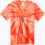 THE BROOK HILL HIGH SCHOOL GUARD <span class="pdp-name-mascot">THE BROOK HILL GUARD /THE</span> Port & Company Men's Tie-Dye T-Shirt Front Thumbnail