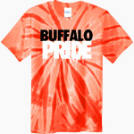 ONAGA HIGH SCHOOL BUFFALOES <span class="pdp-name-mascot">ONAGA BUFFALOES</span> Port & Company Men's Tie-Dye T-Shirt Front Thumbnail