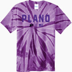 Plano Tigers <span class="pdp-name-mascot">Plano Tigers</span> Port & Company Men's Tie-Dye T-Shirt Front Thumbnail
