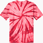 GROOM HIGH SCHOOL TIGERS Port & Company Men's Tie-Dye T-Shirt Back Thumbnail