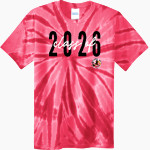 Hannahville Soaring Eagles <span class="pdp-name-mascot">Hannahville Indian School Eagles</span> Port & Company Men's Tie-Dye T-Shirt Front Thumbnail