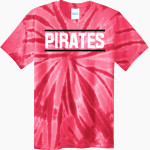 PECK COMMUNITY Pirates <span class="pdp-name-mascot">PECK COMMUNITY SCHOOLS Pirates</span> Port & Company Men's Tie-Dye T-Shirt Front Thumbnail