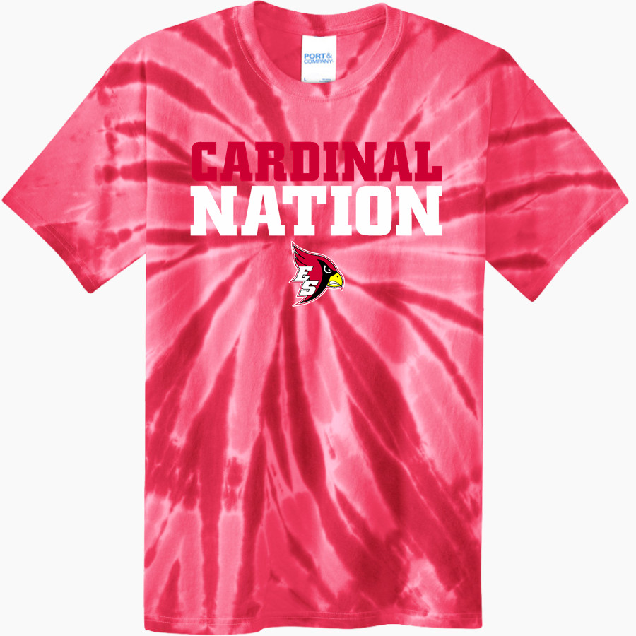 Eleva-Strum Cardinals <span class="pdp-name-mascot">Eleva-Strum Cardinals</span> Port & Company Men's Tie-Dye T-Shirt