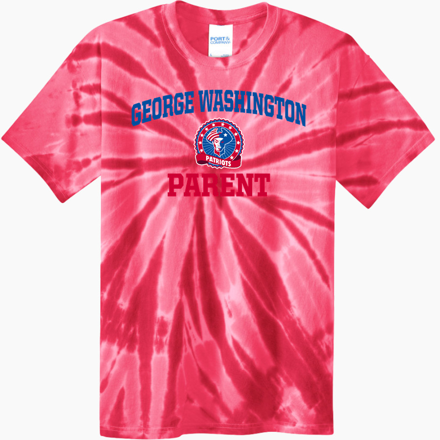 Washington Patriots <span class="pdp-name-mascot">George Washington Middle School Patriots</span> Port & Company Men's Tie-Dye T-Shirt
