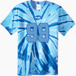 PALISADES CHARTER HIGH SCHOOL DOLPHINS <span class="pdp-name-mascot">PALISADES DOLPHINS</span> Port & Company Men's Tie-Dye T-Shirt Front Thumbnail