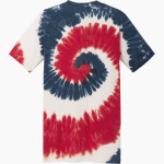 WINSTON ACADEMY PATRIOTS <span class="pdp-name-mascot">WINSTON ACADEMY PATRIOTS</span> Port & Company Men's Tie-Dye T-Shirt Back Thumbnail