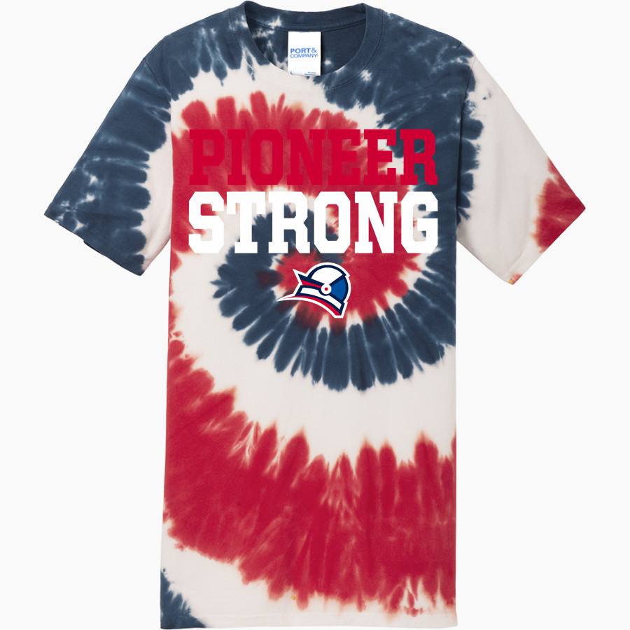 NORTHLAND Pioneers <span class="pdp-name-mascot">NORTHLAND PIONEERS STORE</span> Port & Company Men's Tie-Dye T-Shirt