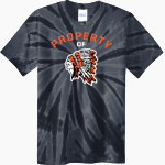 GREENBACK HIGH SCHOOL CHEROKEES <span class="pdp-name-mascot">GREENBACK CHEROKEES</span> Port & Company Youth Tie-Dye Tee Front Thumbnail