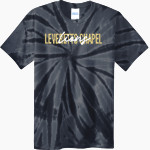 LEVERETTS CHAPEL HIGH SCHOOL LIONS <span class="pdp-name-mascot">LEVERETTS CHAPEL LIONS</span> Port & Company Youth Tie-Dye Tee Front Thumbnail