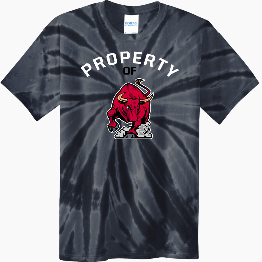 DOVER HIGH SCHOOL LONGHORNS Port & Company Youth Tie-Dye Tee