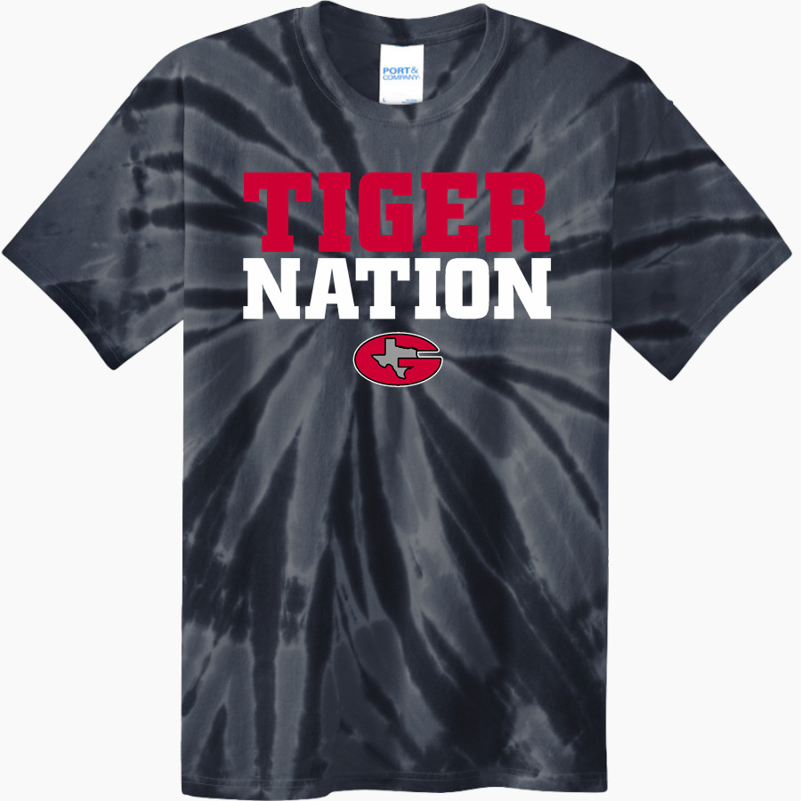 GROOM HIGH SCHOOL TIGERS <span class="pdp-name-mascot">GROOM TIGERS</span> Port & Company Youth Tie-Dye Tee