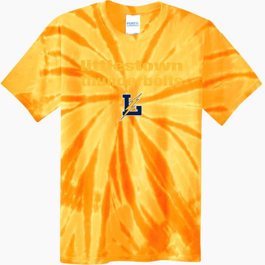 LITTLESTOWN HIGH SCHOOL THUNDERBOLTS Port & Company Youth Tie-Dye Tee