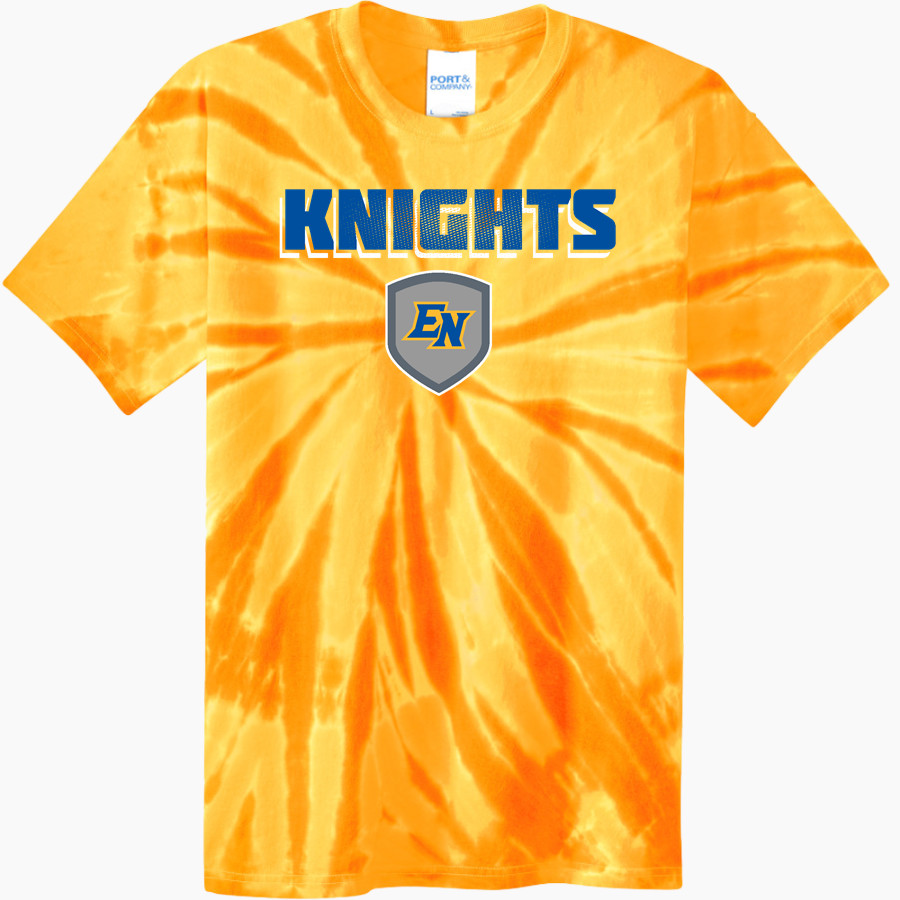 EAST NOBLE HIGH SCHOOL KNIGHTS <span class="pdp-name-mascot">EAST NOBLE KNIGHTS</span> Port & Company Youth Tie-Dye Tee