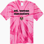 Mt Vernon Marauders Port & Company Youth Tie-Dye Tee Front Thumbnail