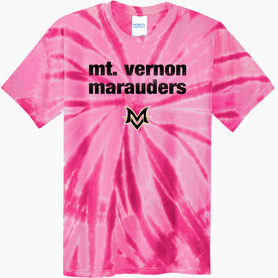 Mt Vernon Marauders Port & Company Youth Tie-Dye Tee