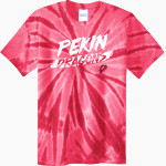 PEKIN COMMUNITY HIGH SCHOOL DRAGONS Port & Company Youth Tie-Dye Tee Front Thumbnail