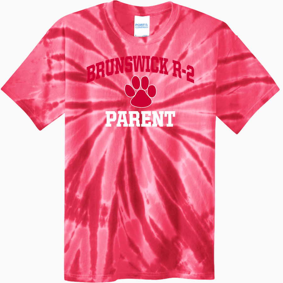 BRUNSWICK R-2 HIGH SCHOOL WILDCATS Port & Company Youth Tie-Dye Tee
