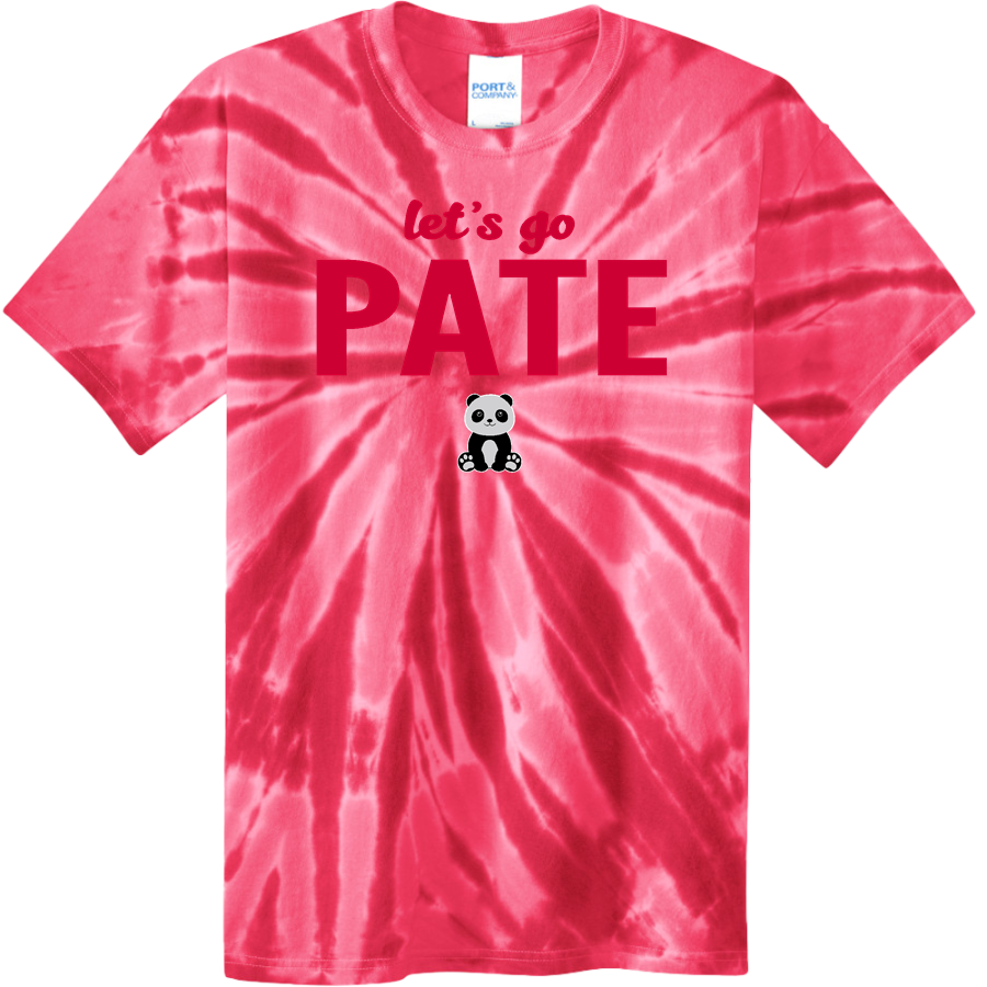 Pate Pandas <span class="pdp-name-mascot">Pate Elementary School Pandas</span> Port & Company Youth Tie-Dye Tee