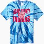 ADAIR COUNTY HIGH SCHOOL INDIANS <span class="pdp-name-mascot">ADAIR COUNTY INDIANS</span> Port & Company Youth Tie-Dye Tee Front Thumbnail