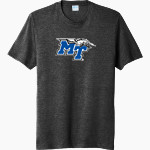 MTSU Blue Raiders Port & Company Men's Tri-Blend Short Sleeve T-Shirt Front Thumbnail
