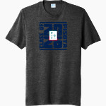 PISOTA Phoenix <span class="pdp-name-mascot">Phoenix International School of the Arts Phoenix</span> Port & Company Men's Tri-Blend Short Sleeve T-Shirt Front Thumbnail