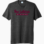 NEW Lutheran BLAZERS <span class="pdp-name-mascot">NORTHEASTERN WI LUTHERAN BLAZERS</span> Port & Company Men's Tri-Blend Short Sleeve T-Shirt Front Thumbnail