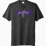 DUTCHTOWN HIGH SCHOOL GRIFFINS Port & Company Men's Tri-Blend Short Sleeve T-Shirt Front Thumbnail