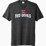 West Lafayette Jr-Sr High School Red Devils Online Store Port & Company Men's Tri-Blend Short Sleeve T-Shirt Front Thumbnail