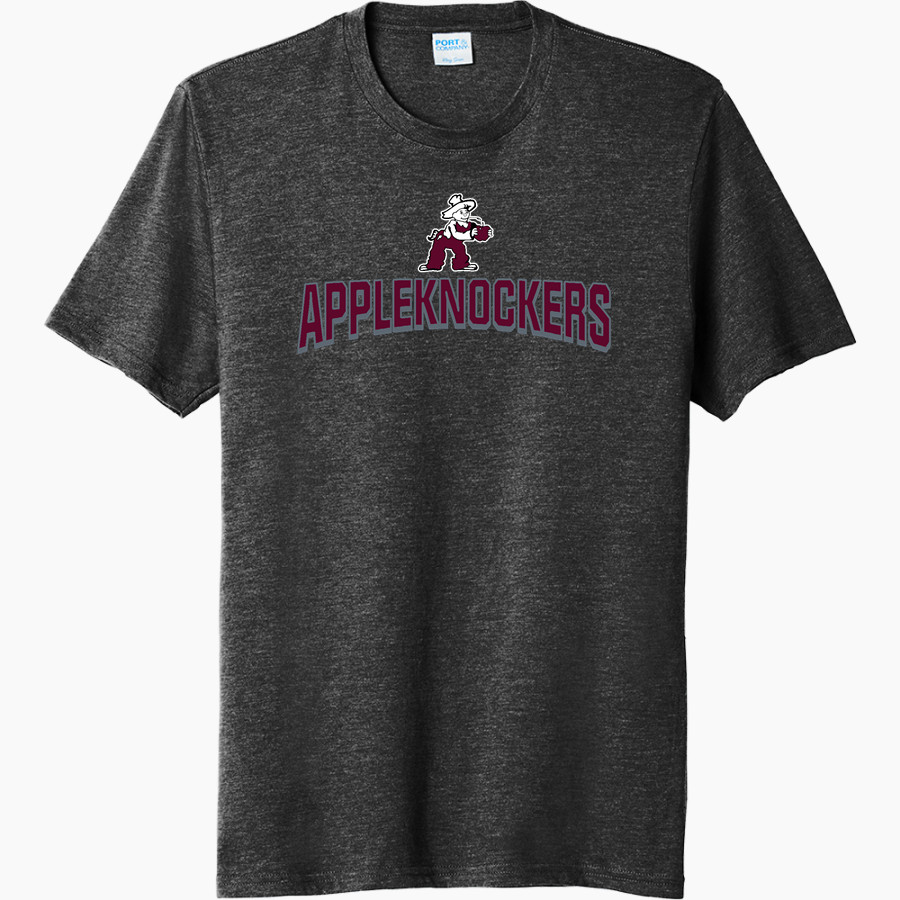 COBDEN HIGH SCHOOL APPLEKNOCKERS <span class="pdp-name-mascot">COBDEN APPLEKNOCKERS</span> Port & Company Men's Tri-Blend Short Sleeve T-Shirt