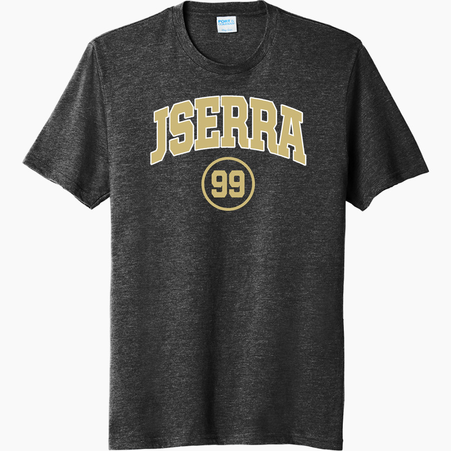 JSERRA CATHOLIC HIGH SCHOOL LIONS <span class="pdp-name-mascot">J SERRA LIONS</span> Port & Company Men's Tri-Blend Short Sleeve T-Shirt